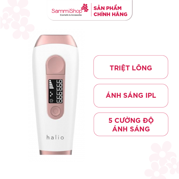 Halio Máy triệt lông cá nhân IPL Hair Removal Device