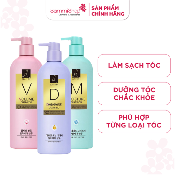 ELASTIN Dầu Gội Care 10X Shampoo 680ml