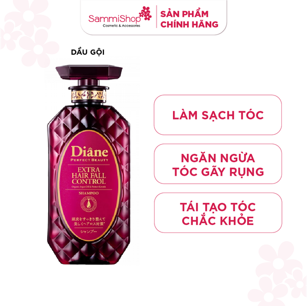 Dầu gội Diane Perfect Beauty Extra Hair Fall Control Shampoo 450ml