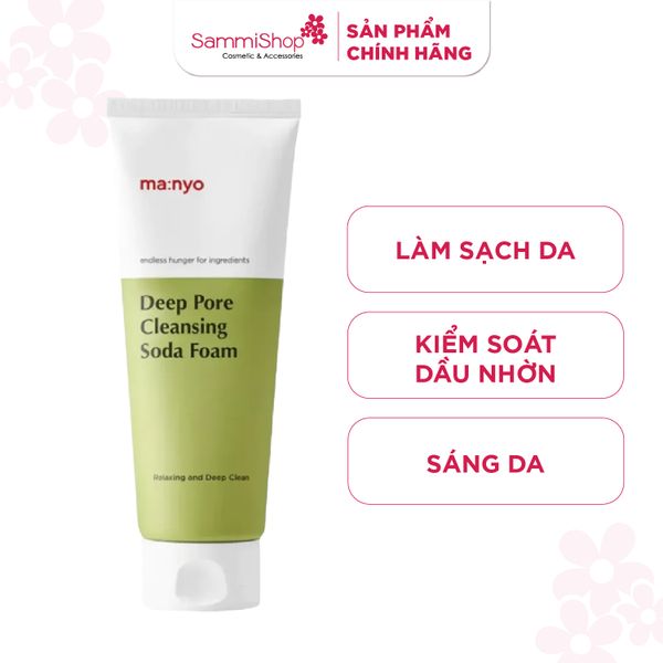 Ma:nyo Sữa rửa mặt Deep Pore Cleansing Soda Foam 150ml