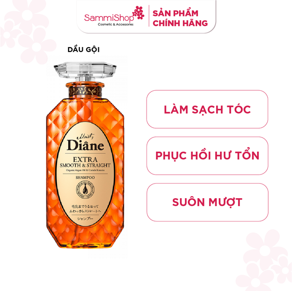 Moist Diane Extra Smooth & Straight Shampoo 450ml