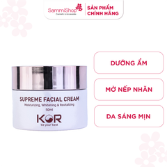 Kor Kem dưỡng ẩm Supreme Facial Cream 50ml