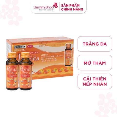 Shinnippai Nước uống Placenta Top 50ml x 10 chai