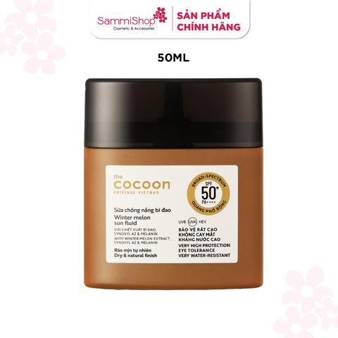 [HÀNG TẶNG KHÔNG BÁN] QT Cocoon Sữa chống nắng bí đao Winter Melon Sun Fluid 50ml