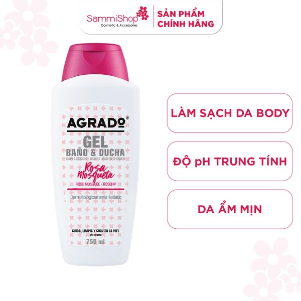 Agrado Sữa tắm Rosa Mosqueta 750ml