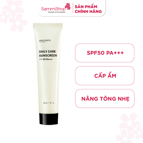 Narguerite kem chống nắng SPF 50 PA Daily Care Sunscreen 30ml