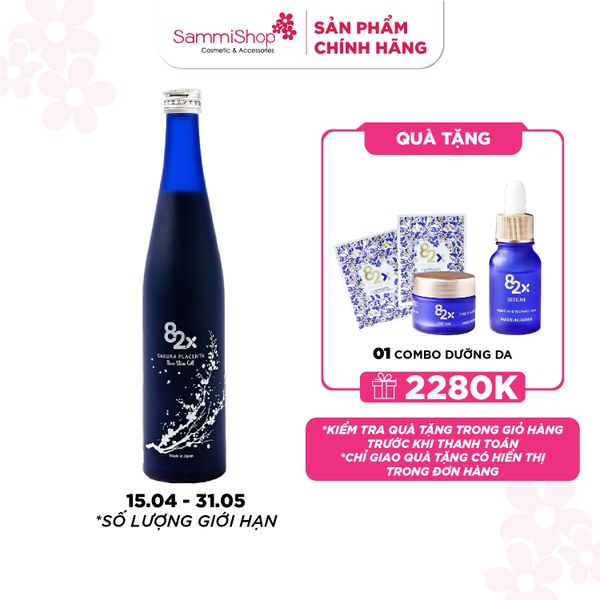 82x Thực phẩm chức năng Placenta Sakura Rose Stem Cell 500g