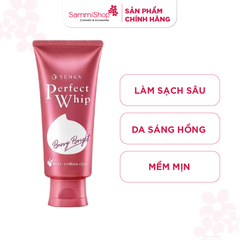 Senka Sửa Rửa Mặt Perfect Whip Berry Bright 100g