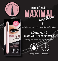 Cathy doll Bút kẻ mắt maximal eyeliner 0.7ml