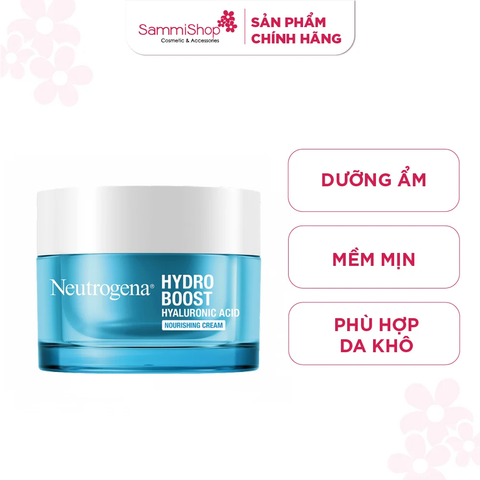 [10.05 - 19.05] Neutrogena Kem dưỡng ẩm Hydro Boost Hyaluronic Acid Nourishing Cream 50g