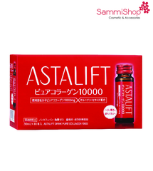 Nước Uống Bổ Sung Collagen Astalift Drink Pure Collagen 10000mg (10 Lọ x 30ml)