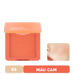 Cathy doll Phấn má hồng dạng kem Skin fit Jelly blusher 6g