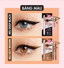 Cathy doll Bút kẻ mắt maximal eyeliner 0.7ml