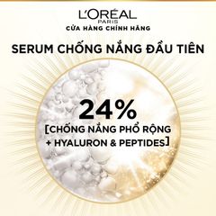 Loreal Paris Tinh chất Chống nắng UV Defender Sun- Repair Invisible Serum - SPF 50+/PA ++++  30ml