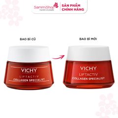 Vichy Kem Dưỡng Ngày Liftactiv Collagen Specialist Day 50ml New