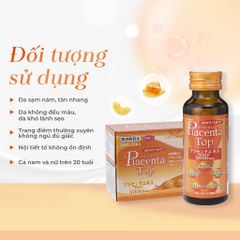 Shinnippai Nước uống Placenta Top 50ml x 10 chai