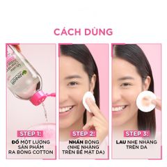 Garnier Nước tẩy trang Micellar Cleansing Water Even For Sensitive Skin 400ml