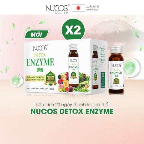 Nucos Nước uống lên men Detox Enzyme 30ml x 10