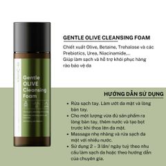 DrCeutics Sữa rửa mặt Gentle Olive Cleansing Foam 150ml