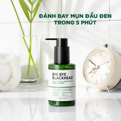 Some By Mi Sữa rửa mặt Bye Bye Blackhead 30 Days Miracle Green Tea Tox Bubble Cleanser 120g