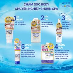 White conc Kem dưỡng toàn thân ban đêm Watery Cream 90g