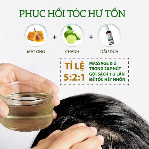 Dầu dừa Tinh Khiết Vitamin E Milaganics