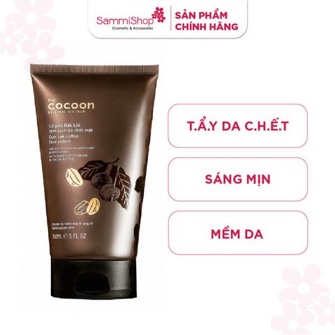 [03/05 - 17/05] Tẩy da chết làm sạch da chết mặt Cocoon cà phê Đăk Lăk 150ml