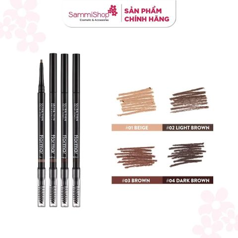 [HÀNG TẶNG KHÔNG BÁN] Flormar Chì kẻ mày Ultra Thin Brow Pencil ( bất kỳ)