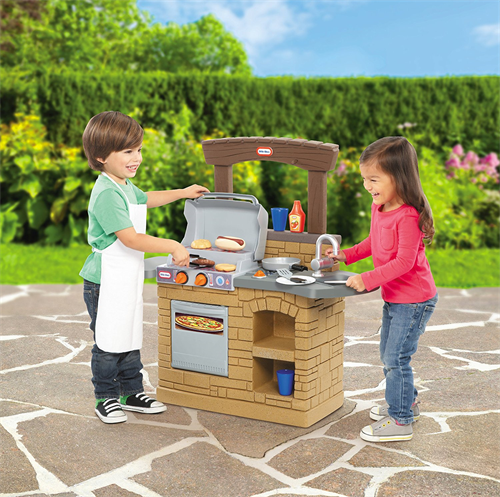 Bộ đồ chơi nhà bếp - lò nướng BBQ little tikes LT-633911M