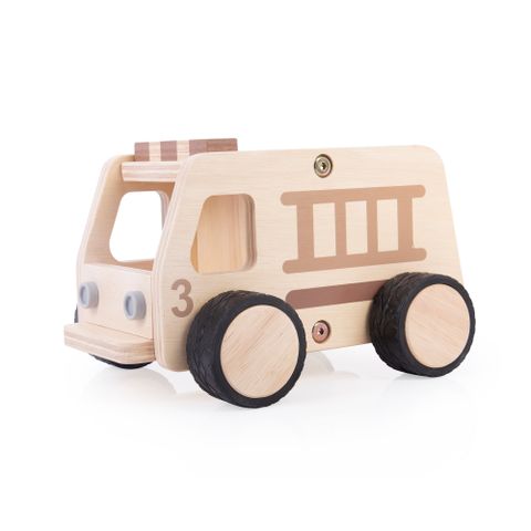 G6723 Guidecraft Wooden Fire Truck