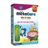  Bột ăn dặm Metacare gạo lức trộn sữa & Olive 