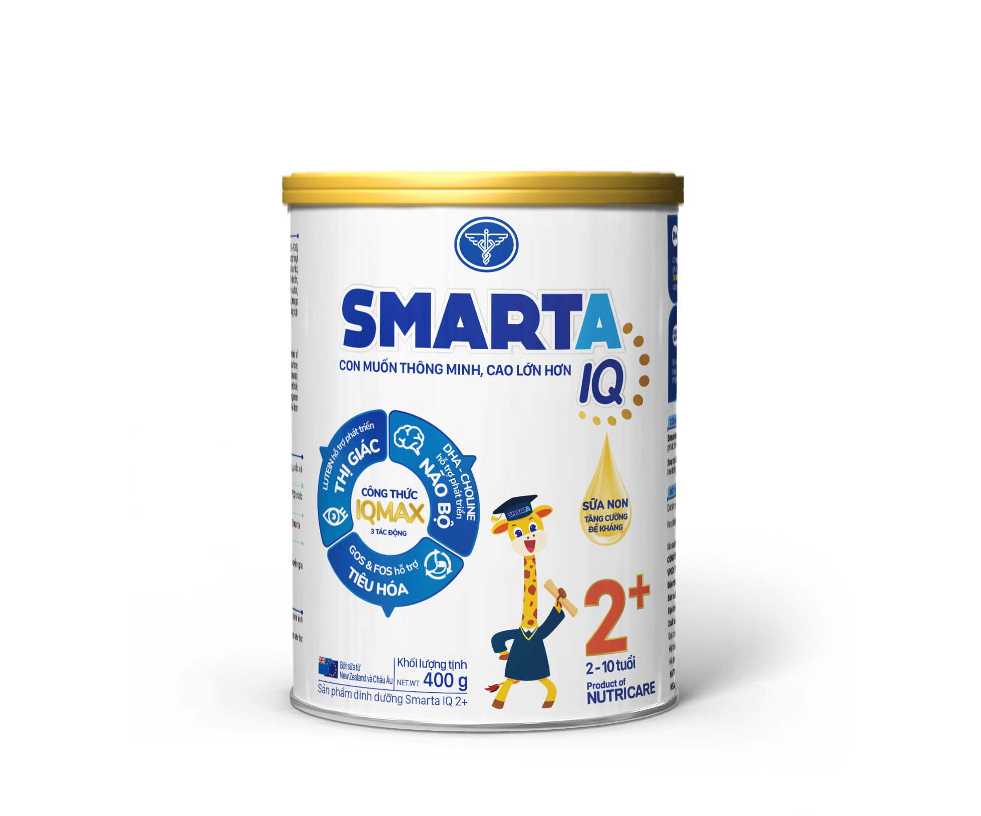  SỮA BỘT SMARTA IQ 2+ 