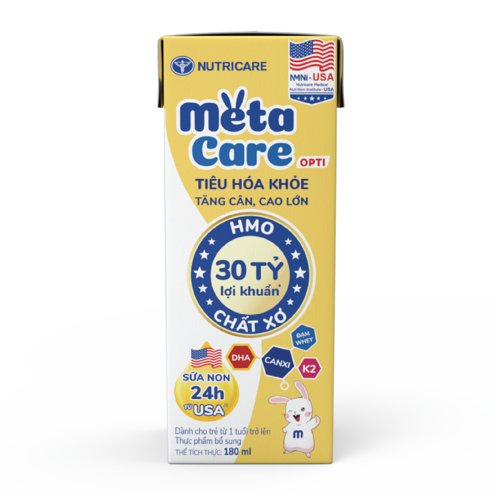  Sữa Bột Pha Sẵn METACARE OPTI 