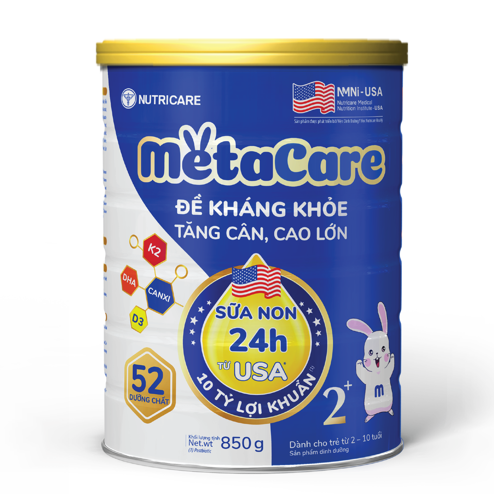  Sữa Bột METACARE 2+ 