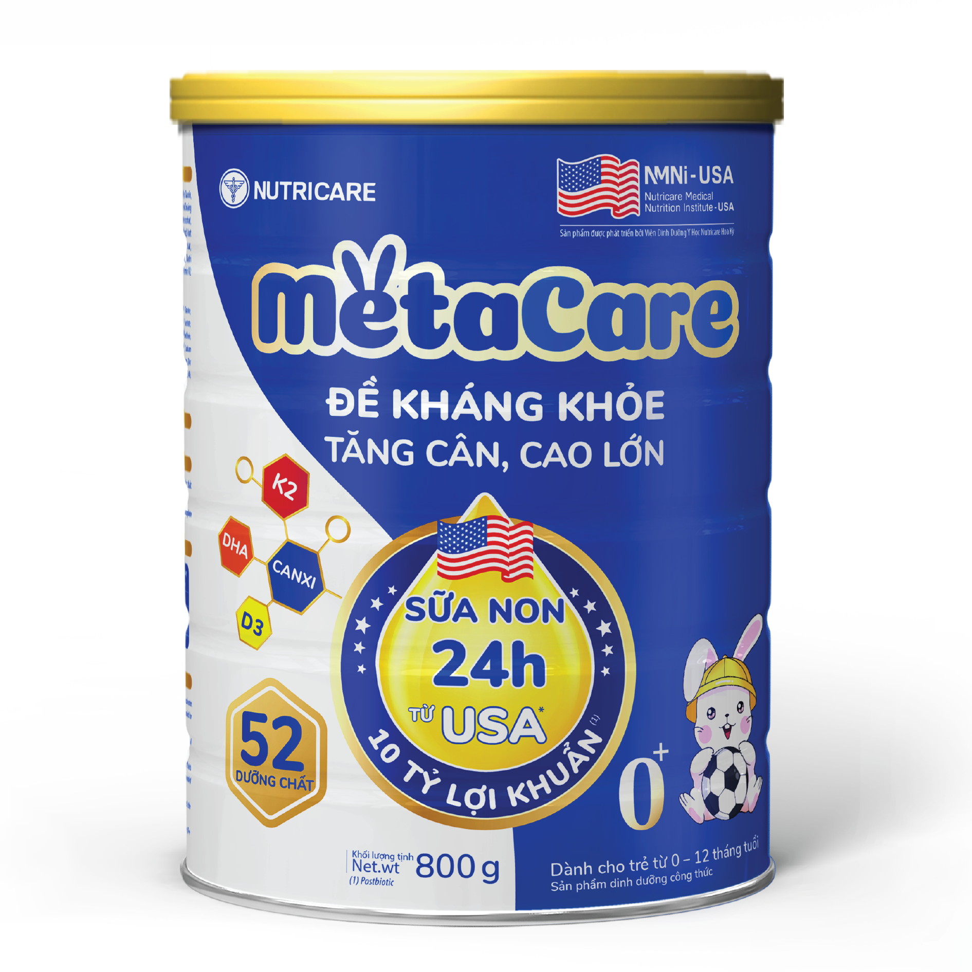  Sữa Bột METACARE 0+ 