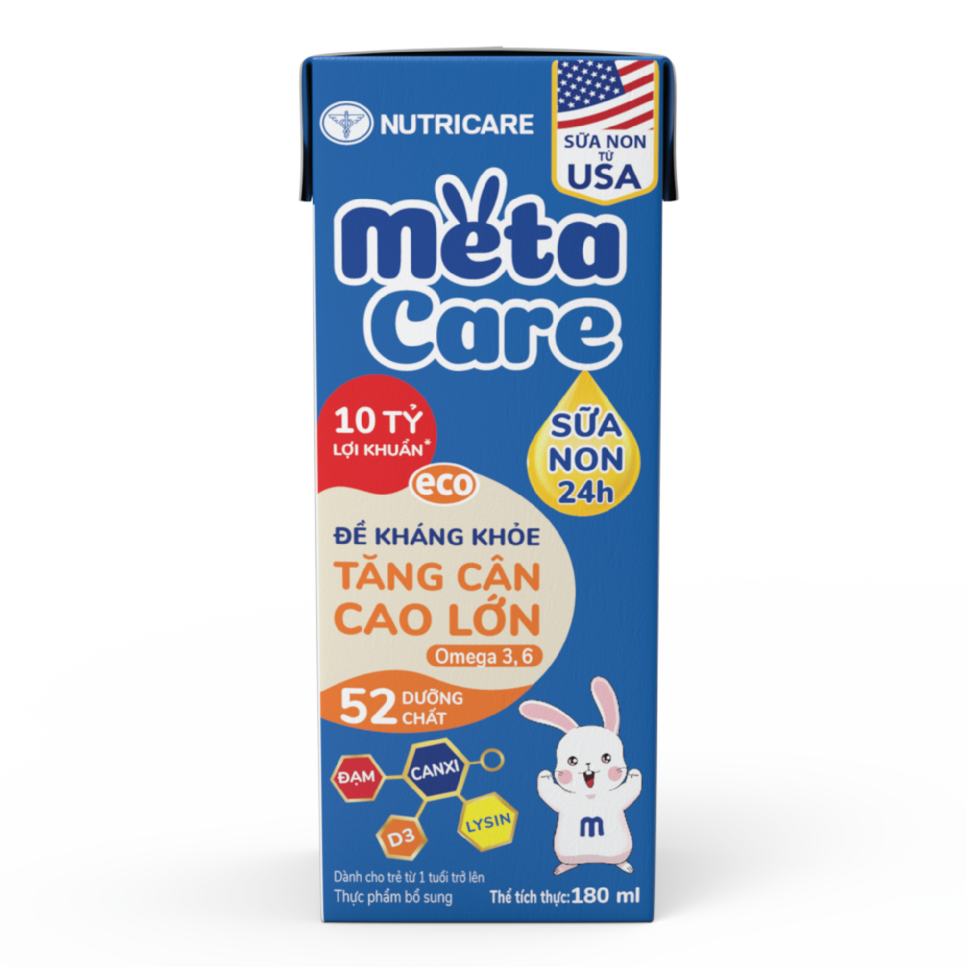  Sữa Bột Pha Sẵn METACARE 