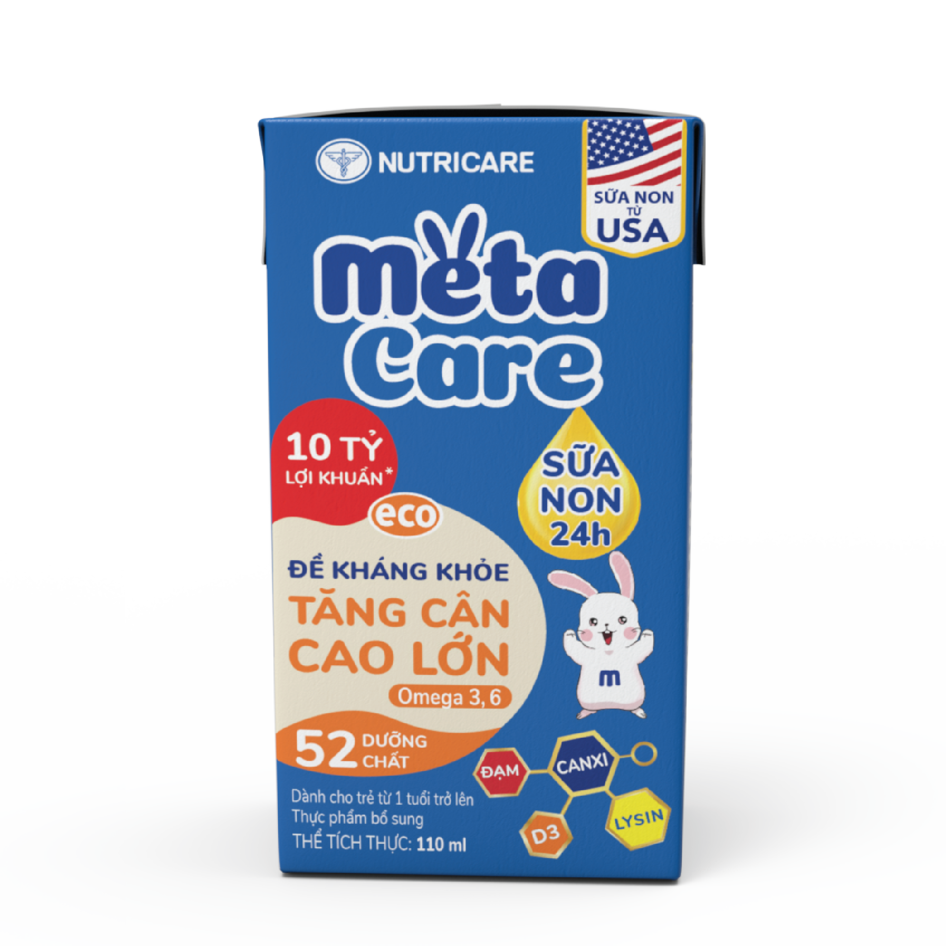  Sữa Bột Pha Sẵn METACARE 