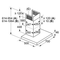 Máy hút mùi Bosch DWB77CM50