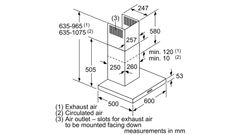 Máy hút mùi Bosch DWB66DM50B