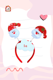  Xmas cute headband 