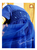 Sapphire pure linen dress 