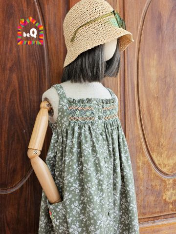  Kiri raw cotton dress 