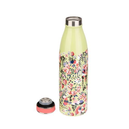 Bình Nước/On the Go - Painted Table Ditsy Floral Stainless Steel Bottle - Green - CKDYSSBOT460
