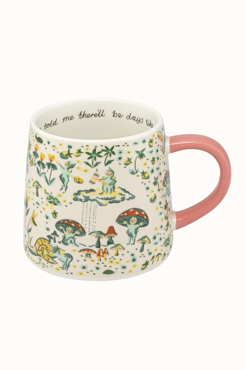 Ly-Cốc/Billie Mug -Little Helpers - Cream/Green - 1084924