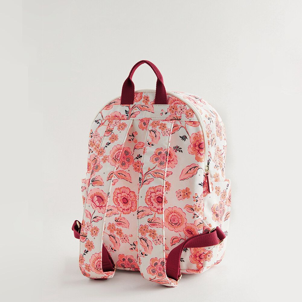 Balo đi học/đi làm/Backpack - Decorated Floral - Pink - B44188