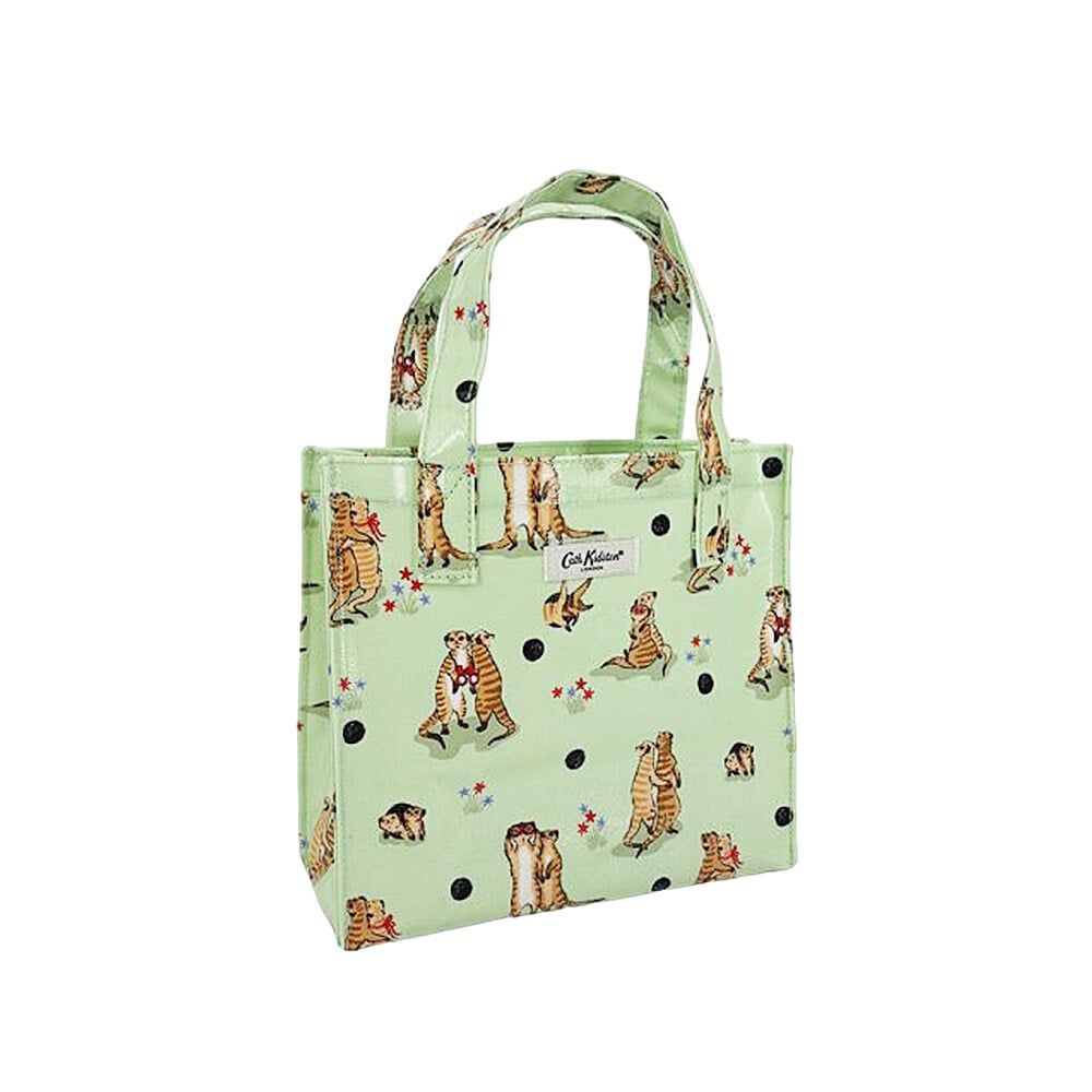Túi đeo tay/Small Bookbag - Meerkats - Xanh Lá