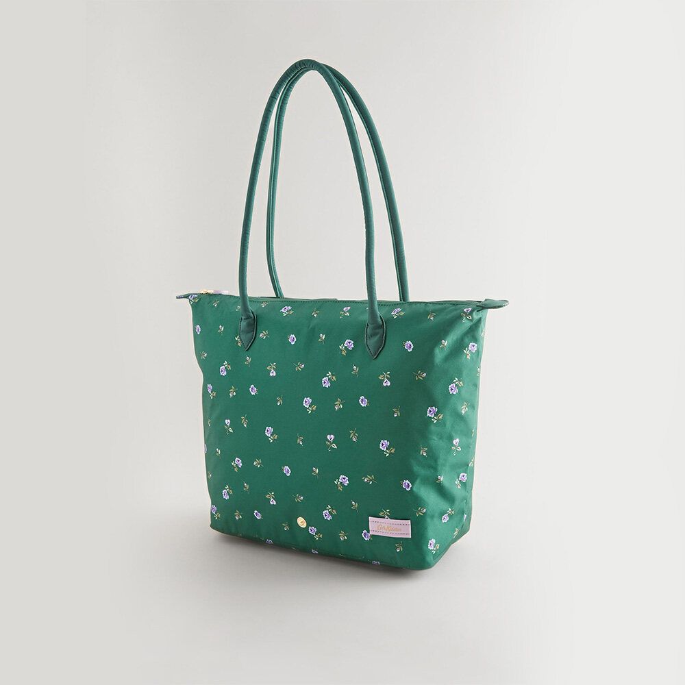 Túi du lịch/Shopper Bags - Lace Sprigs - Green - B48536