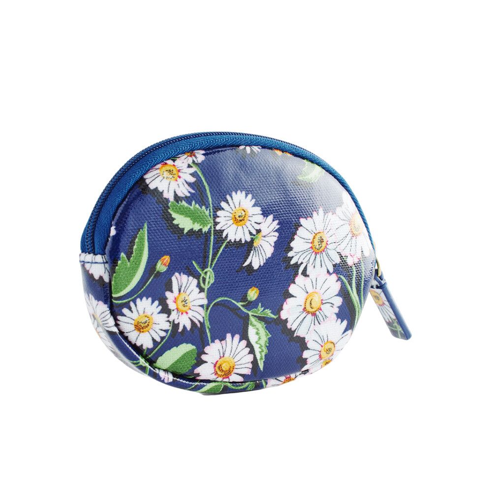 Ví nhỏ/Oval Coin Purse - Daisy Chain - Navy
