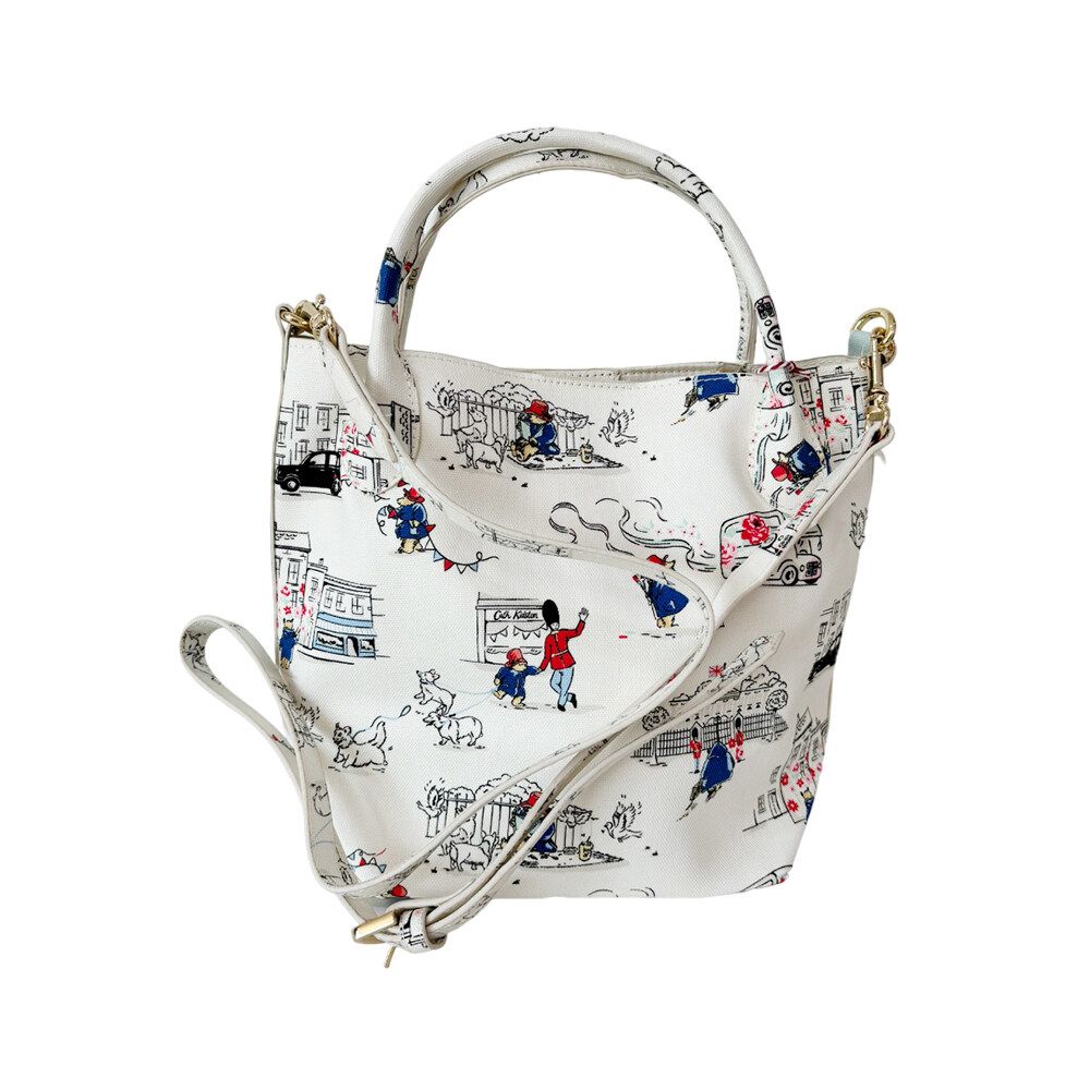 Túi đeo chéo/Corner Handle Crossbody - Paddington - Ecru