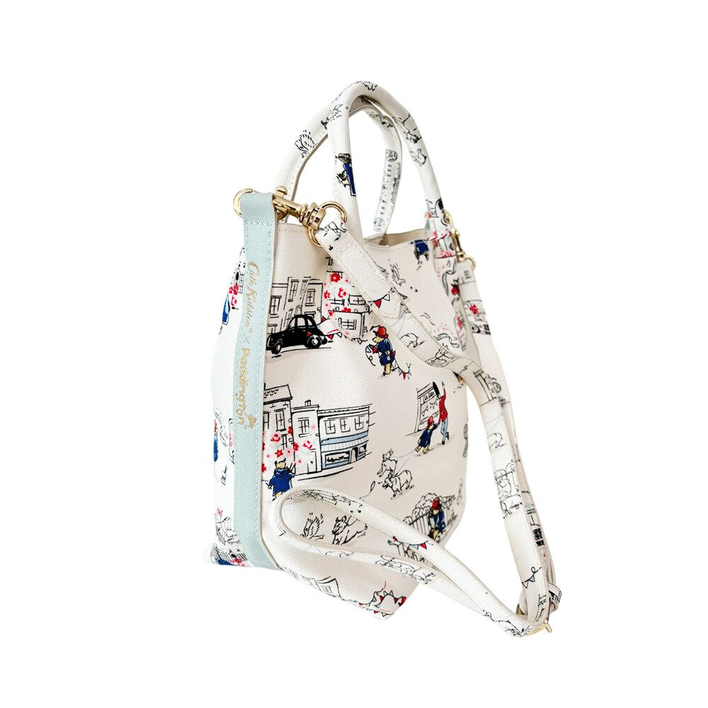 Túi đeo chéo/Corner Handle Crossbody - Paddington - Ecru